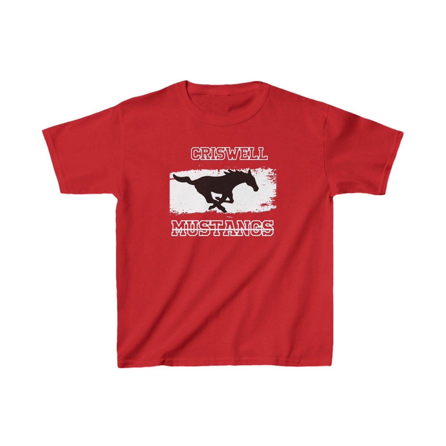 Kids T-Shirt - Criswell Mustangs by Dyllan