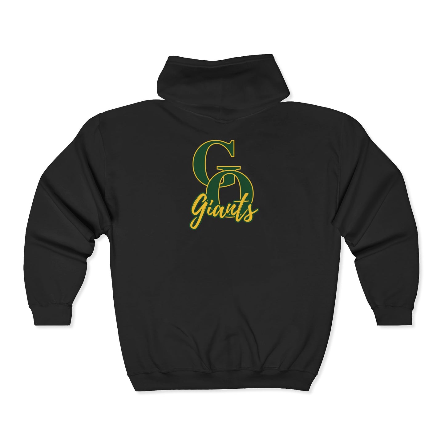 Green Oaks Giants Full Zip Hooded Sweatshirt