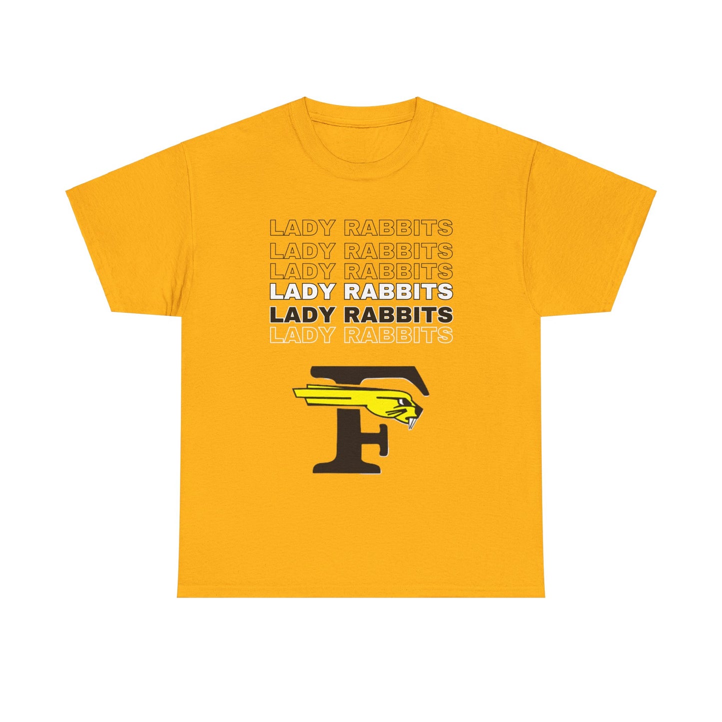 Lady Jackrabbits Heavy Cotton Tee