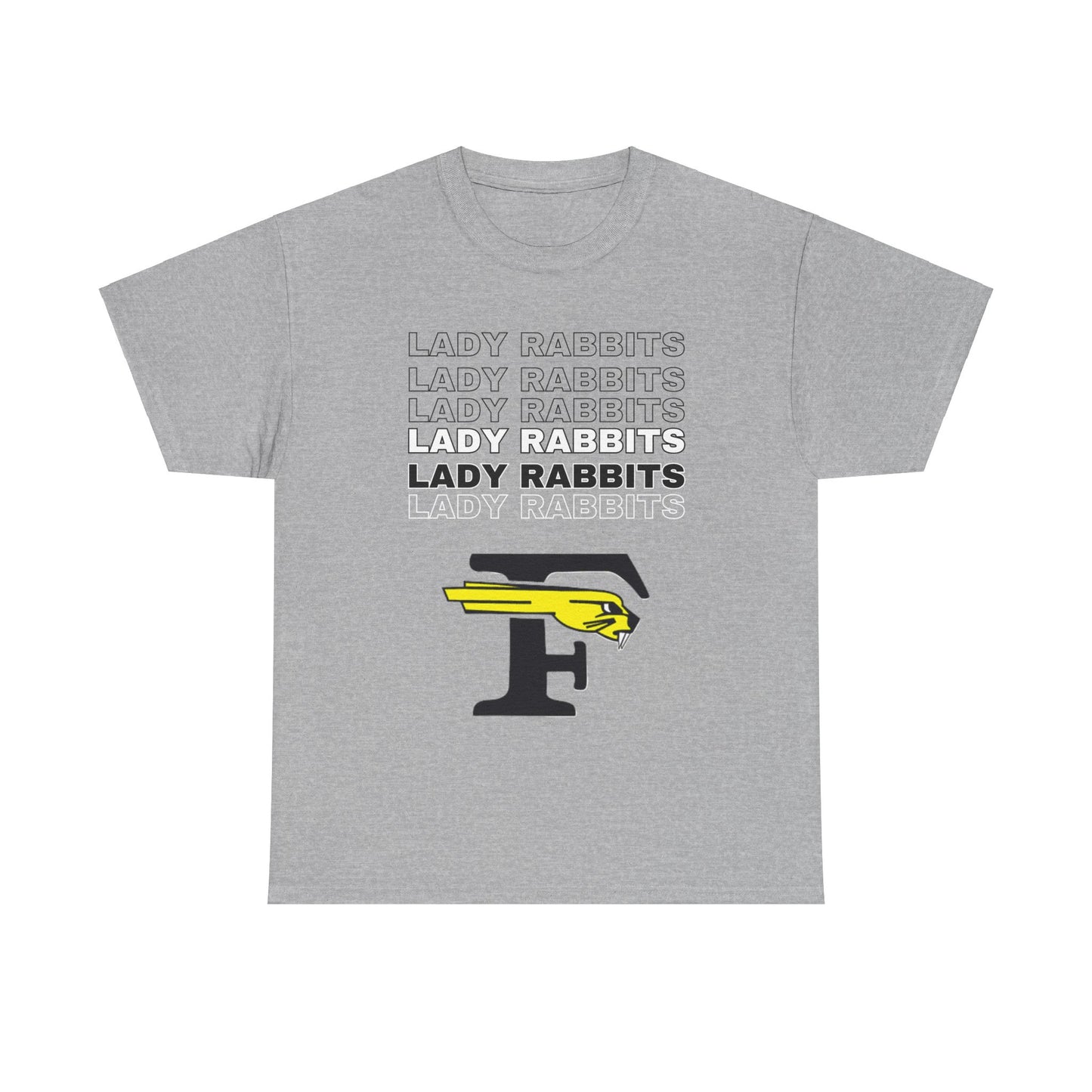 Lady Jackrabbits Heavy Cotton Tee