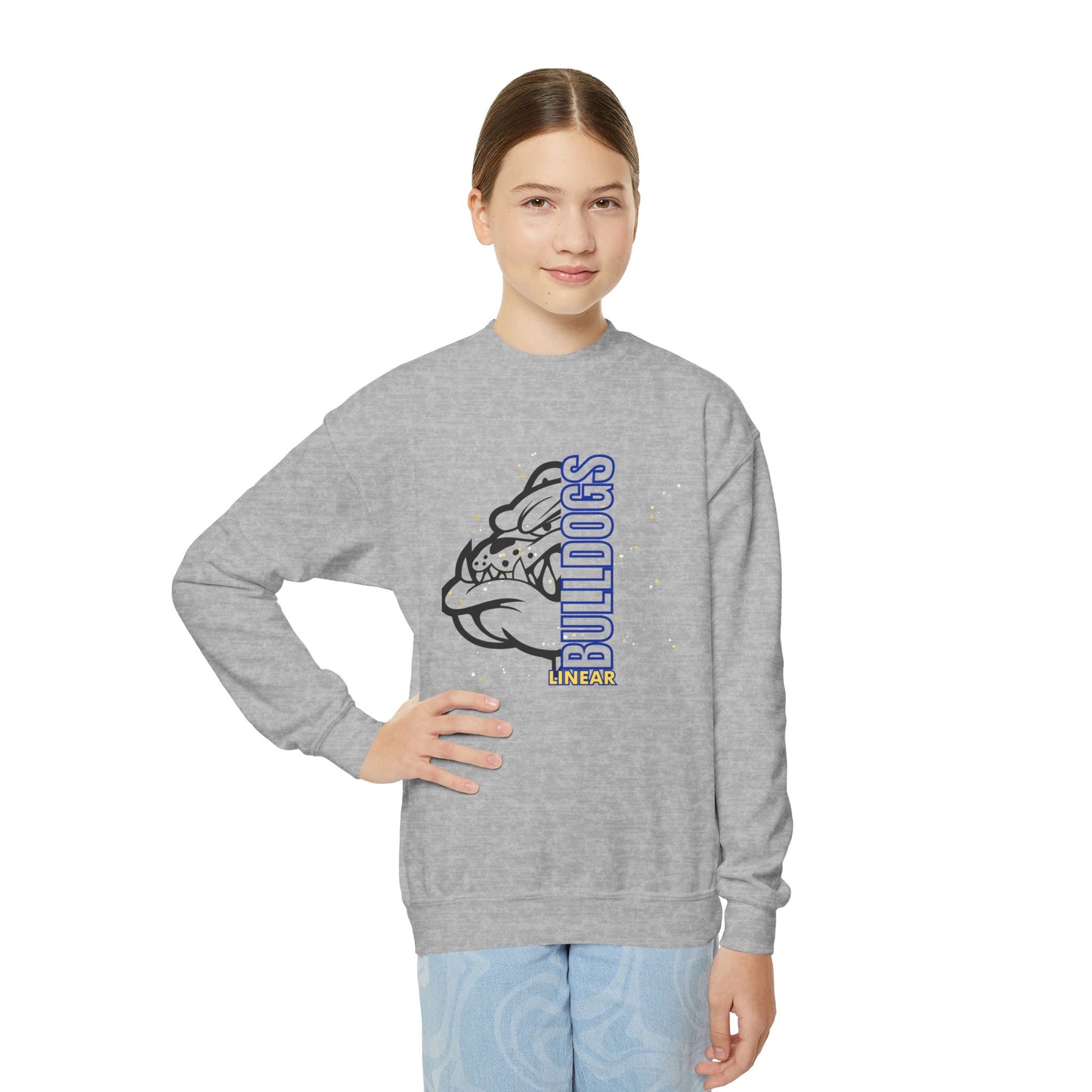 Linear Bulldogs Youth Sweatshirt