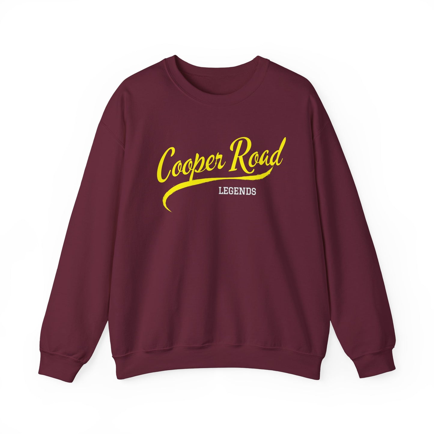 maroon and Gold Cooper Road Legends sweatshirt Shreveport Neighborhood We Bang Louisiana Crip unity history