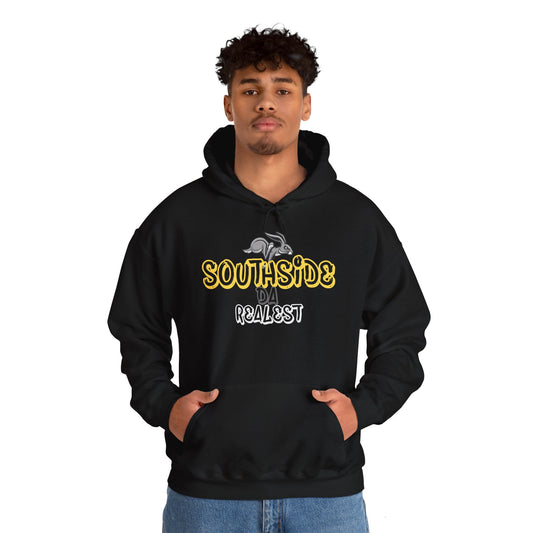 Southside da Realest hoodie by Hustle Monster for Forney High School Girls Basketball team Lady Rabbits