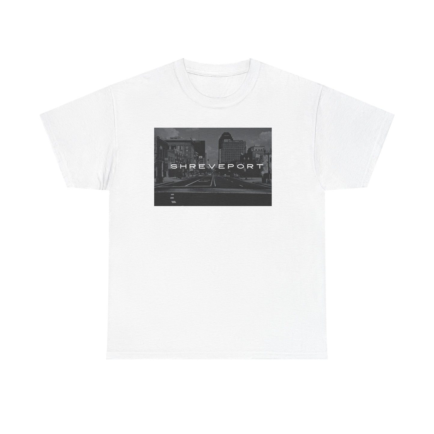 Shreveport T-shirt Texas Street Louisiana downtown Ratchet City Hustle Monster white