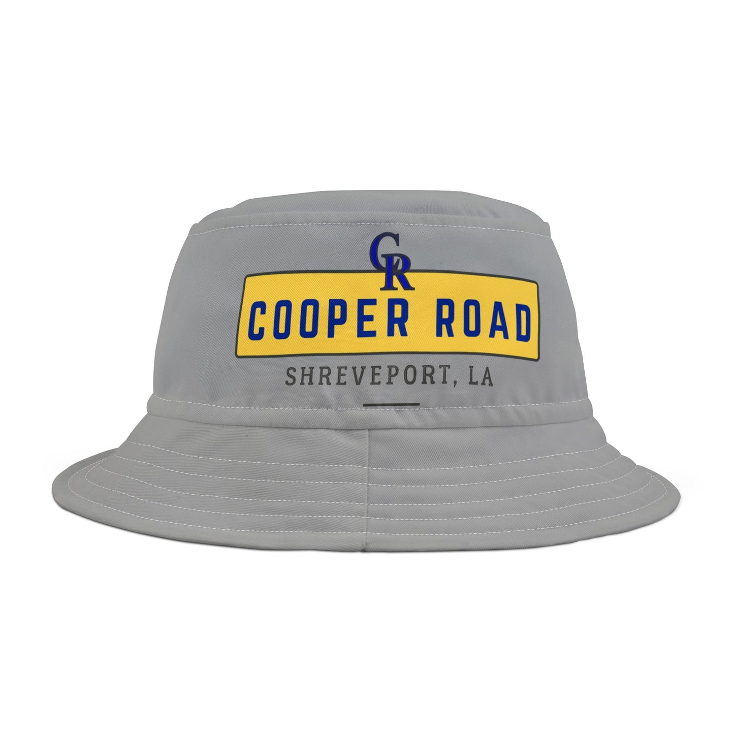 Cooper Road bucket hat designed by Hustle Monster from Shreveport, Louisiana