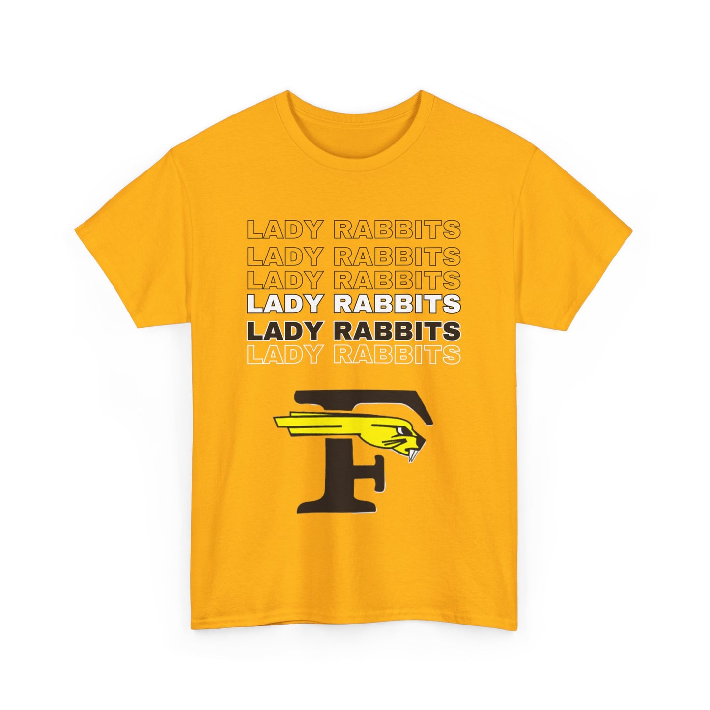 Lady Jackrabbits Heavy Cotton Tee