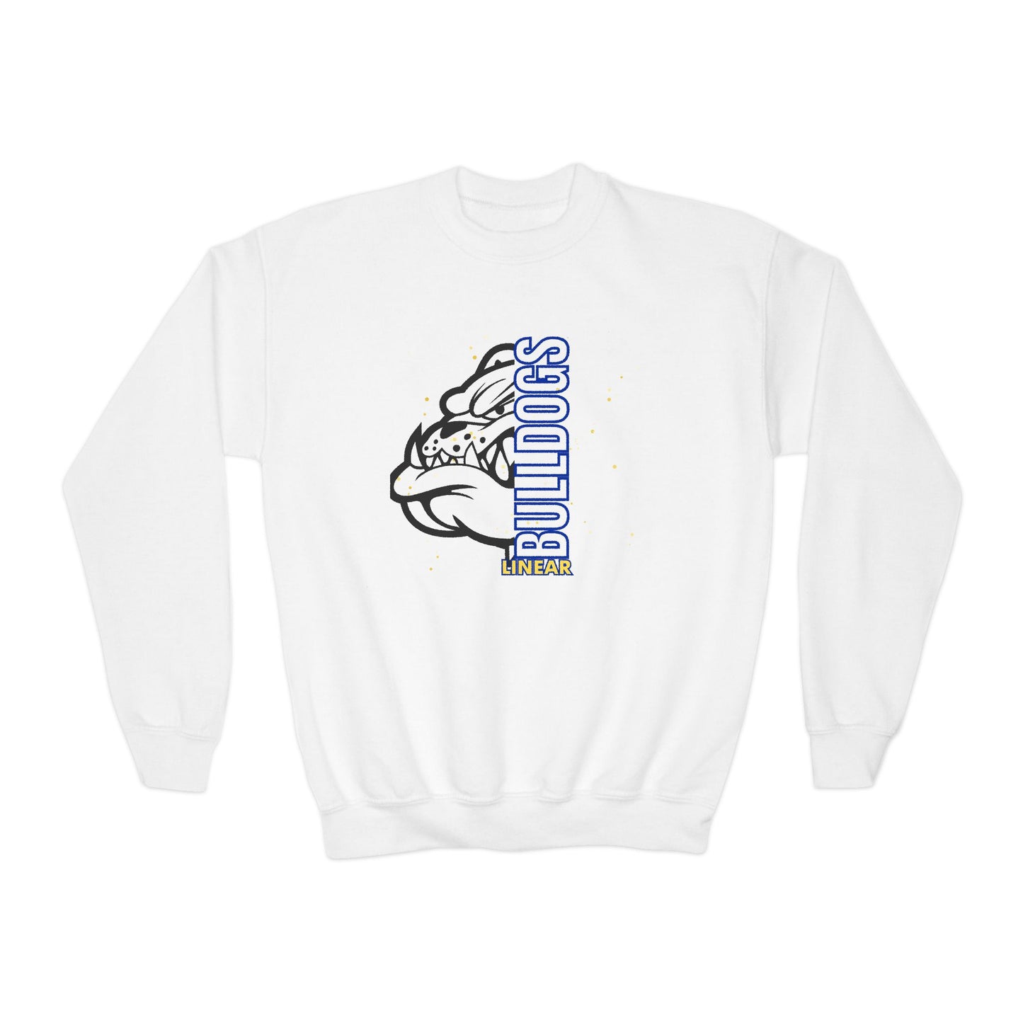 white Linear Middle school spirit shirt shreveport Northside bulldogs cooper road mlk