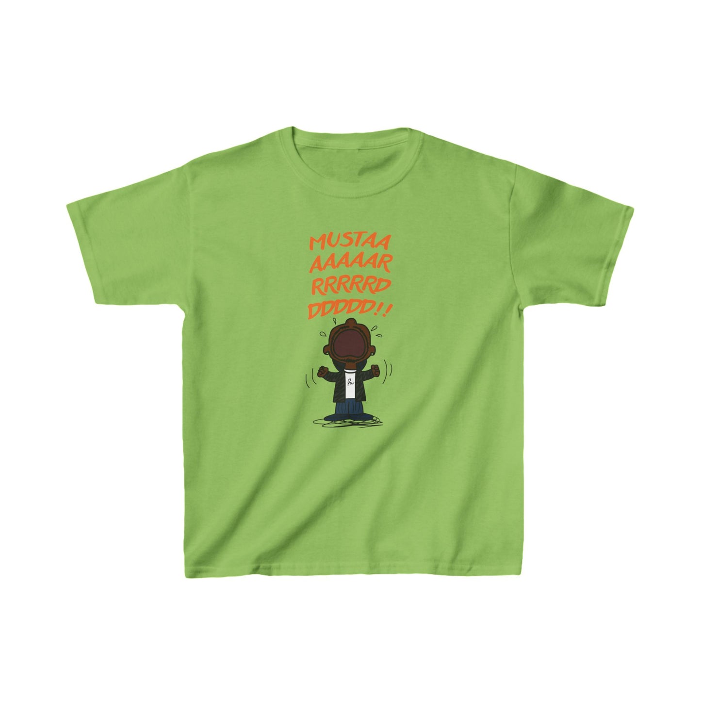 Lime green Kids dj Mustard Kendrick Lamar Charlie brown hip hop rap white shirt