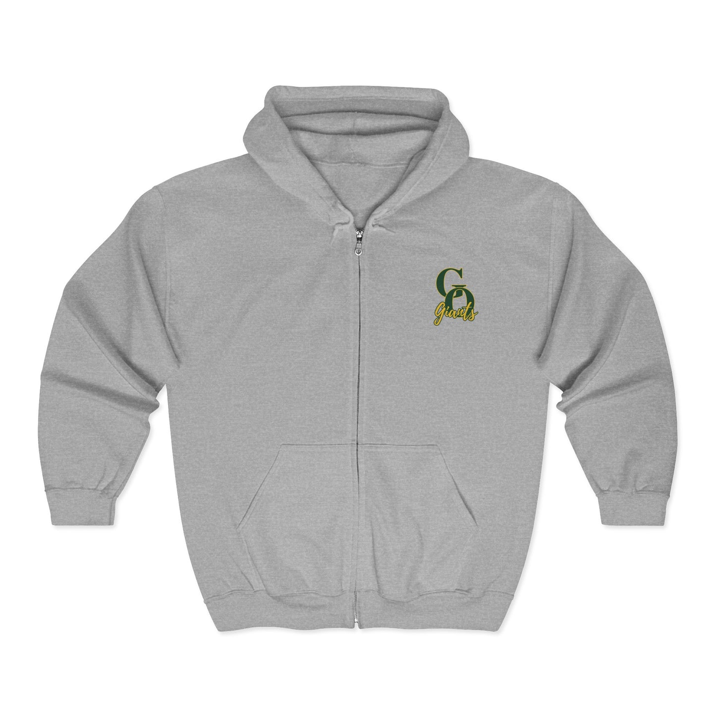 Green Oaks Giants Full Zip Hooded Sweatshirt