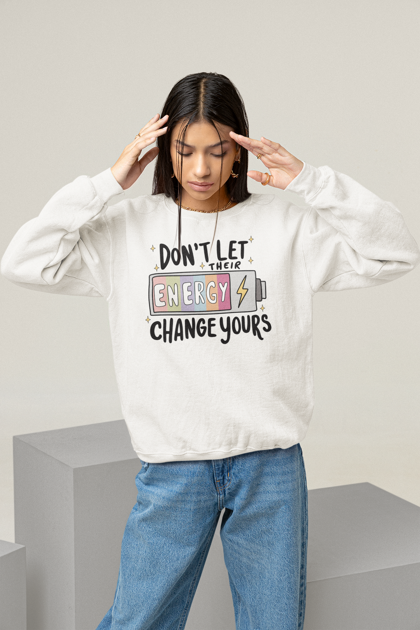 Bad Energy blocker sweatshirt