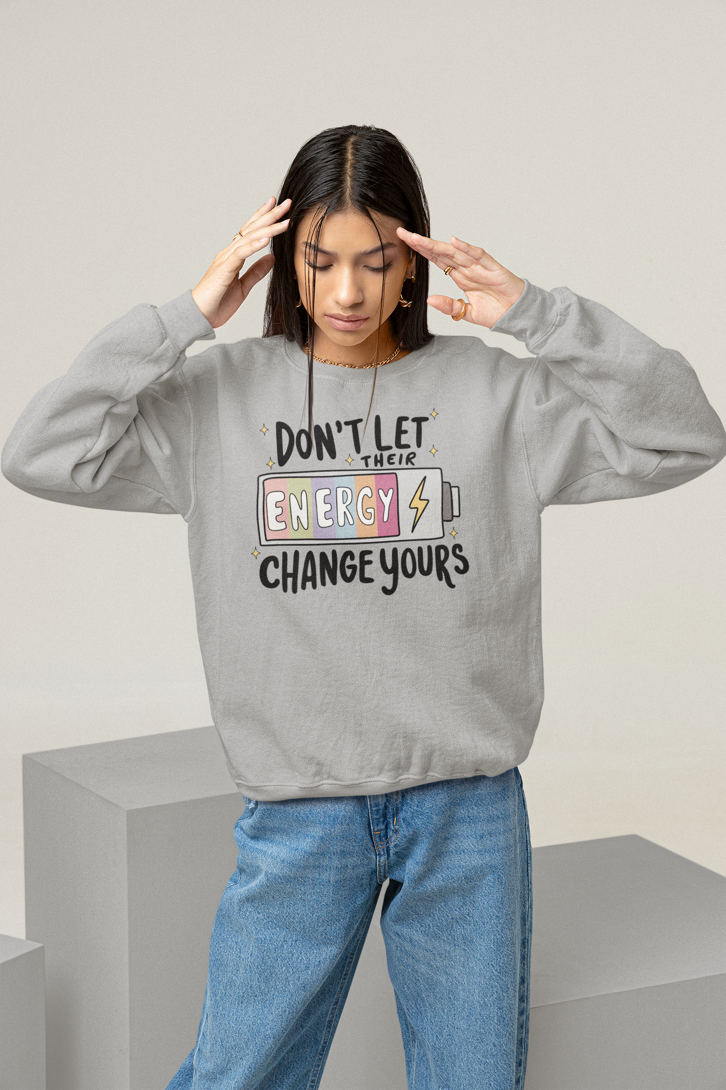 Bad Energy blocker sweatshirt