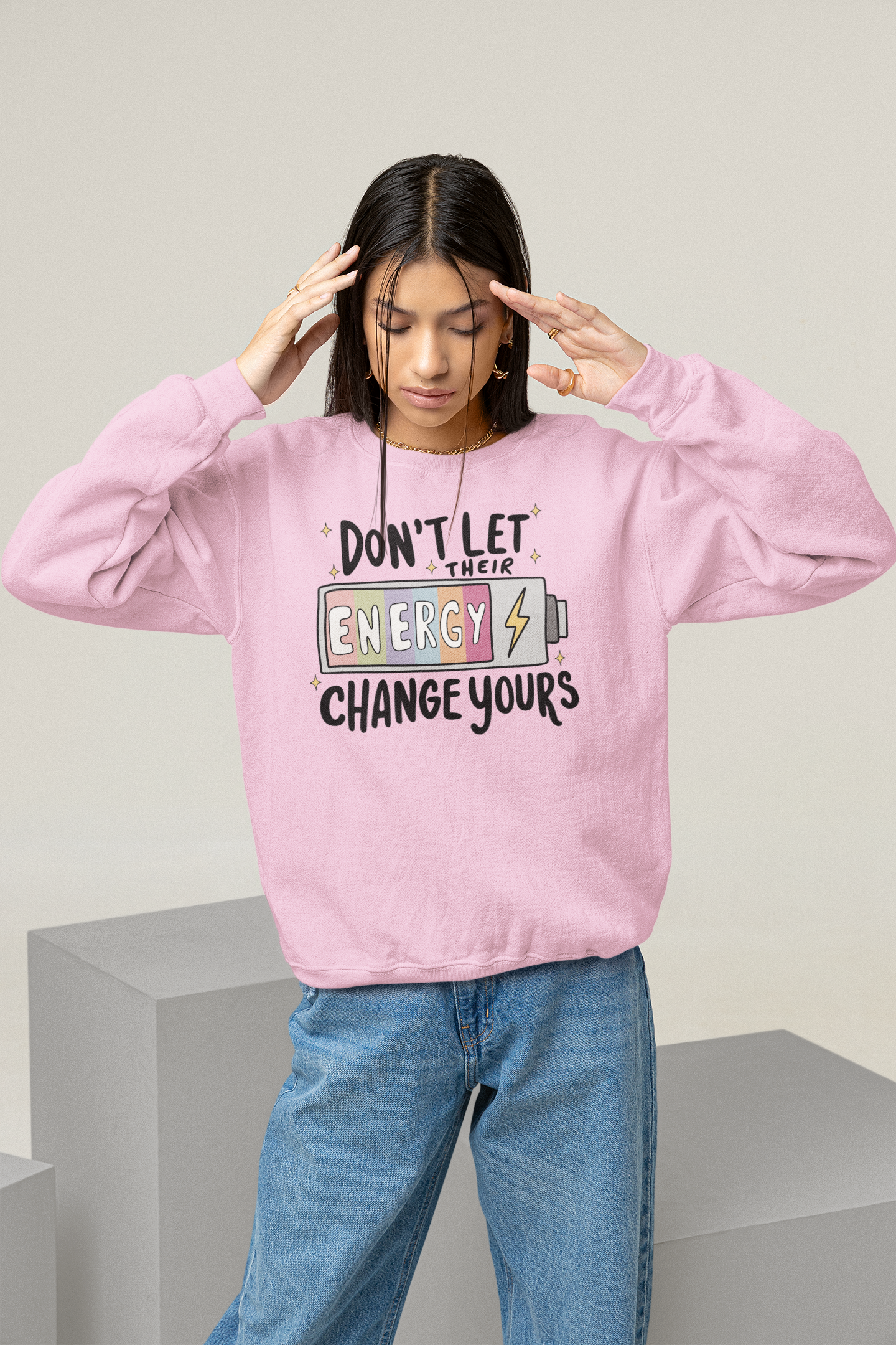 Bad Energy blocker sweatshirt