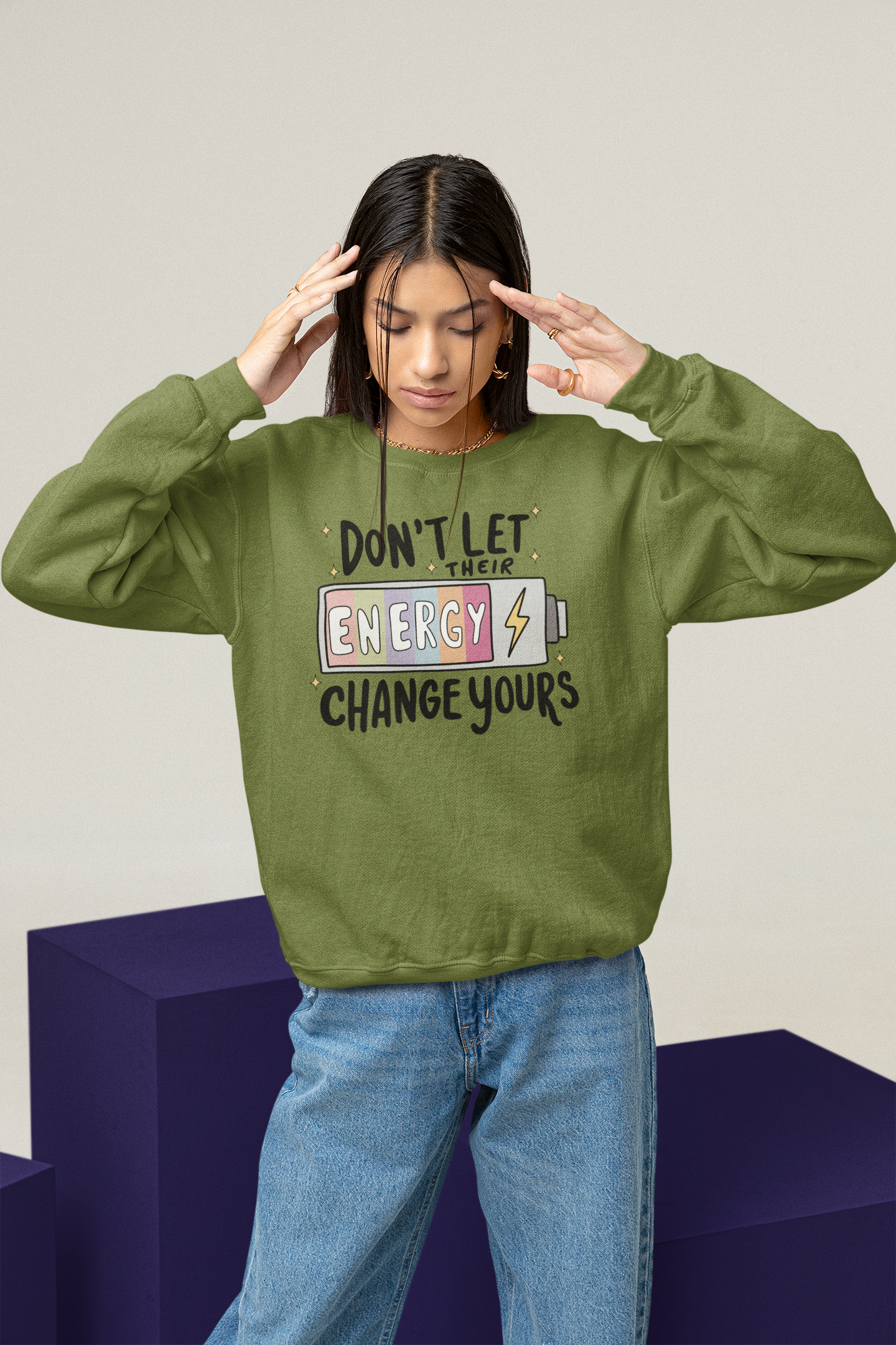 Bad Energy blocker sweatshirt