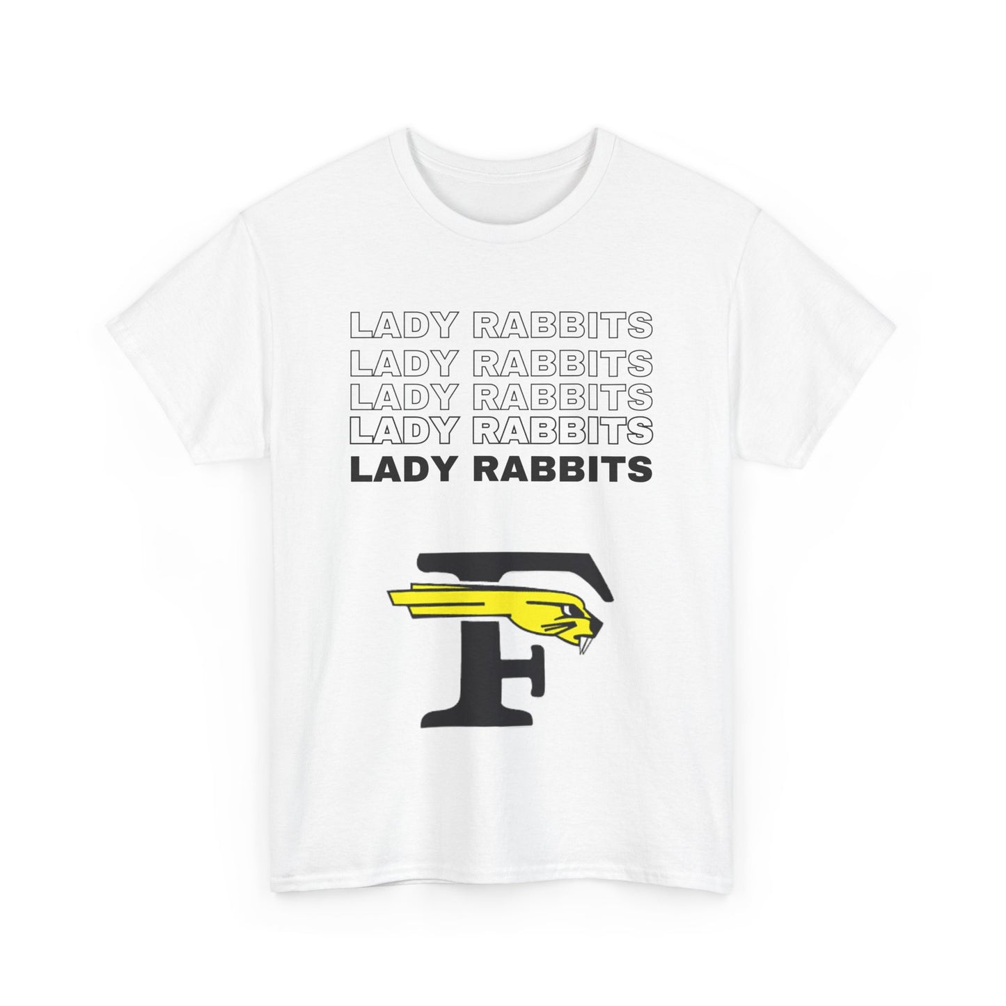 Lady Jackrabbits Heavy Cotton Tee