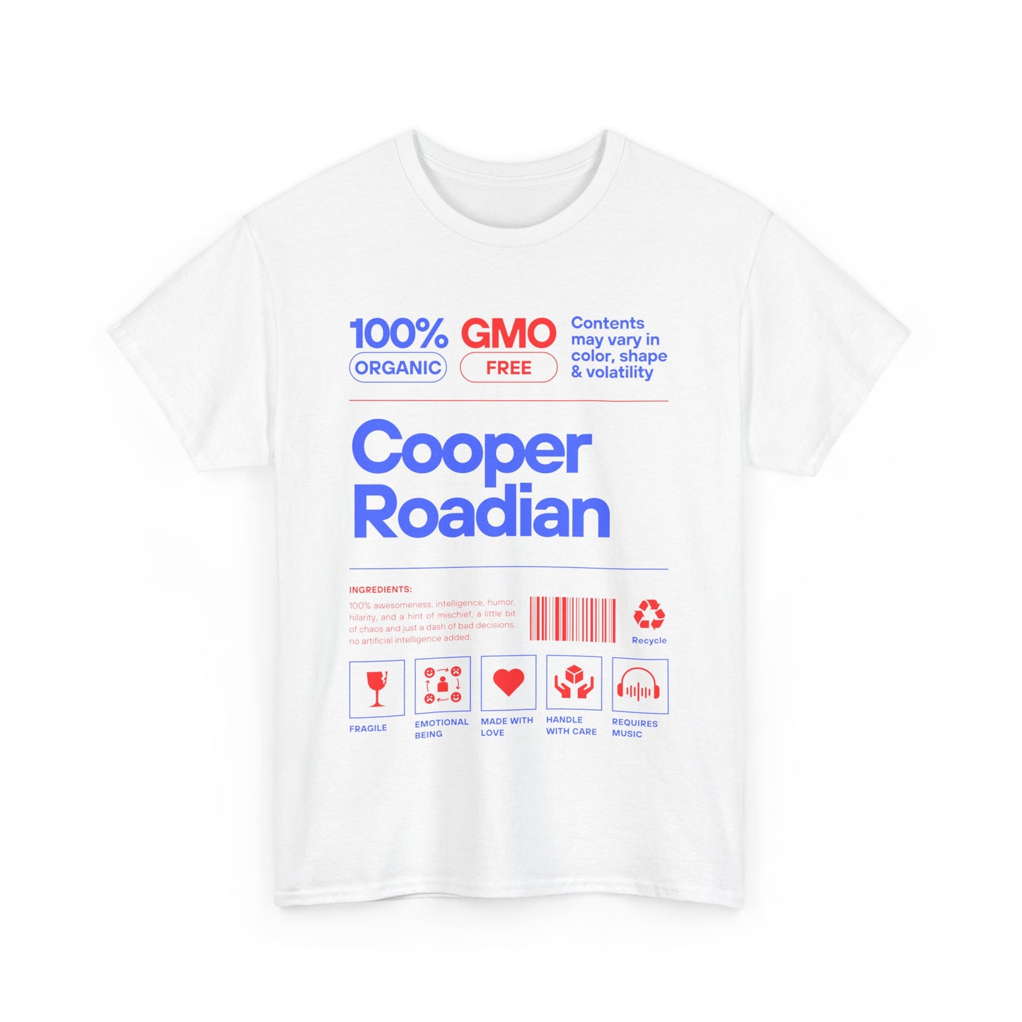 Heavy Cotton Cooper Roadian Independence T-shirt