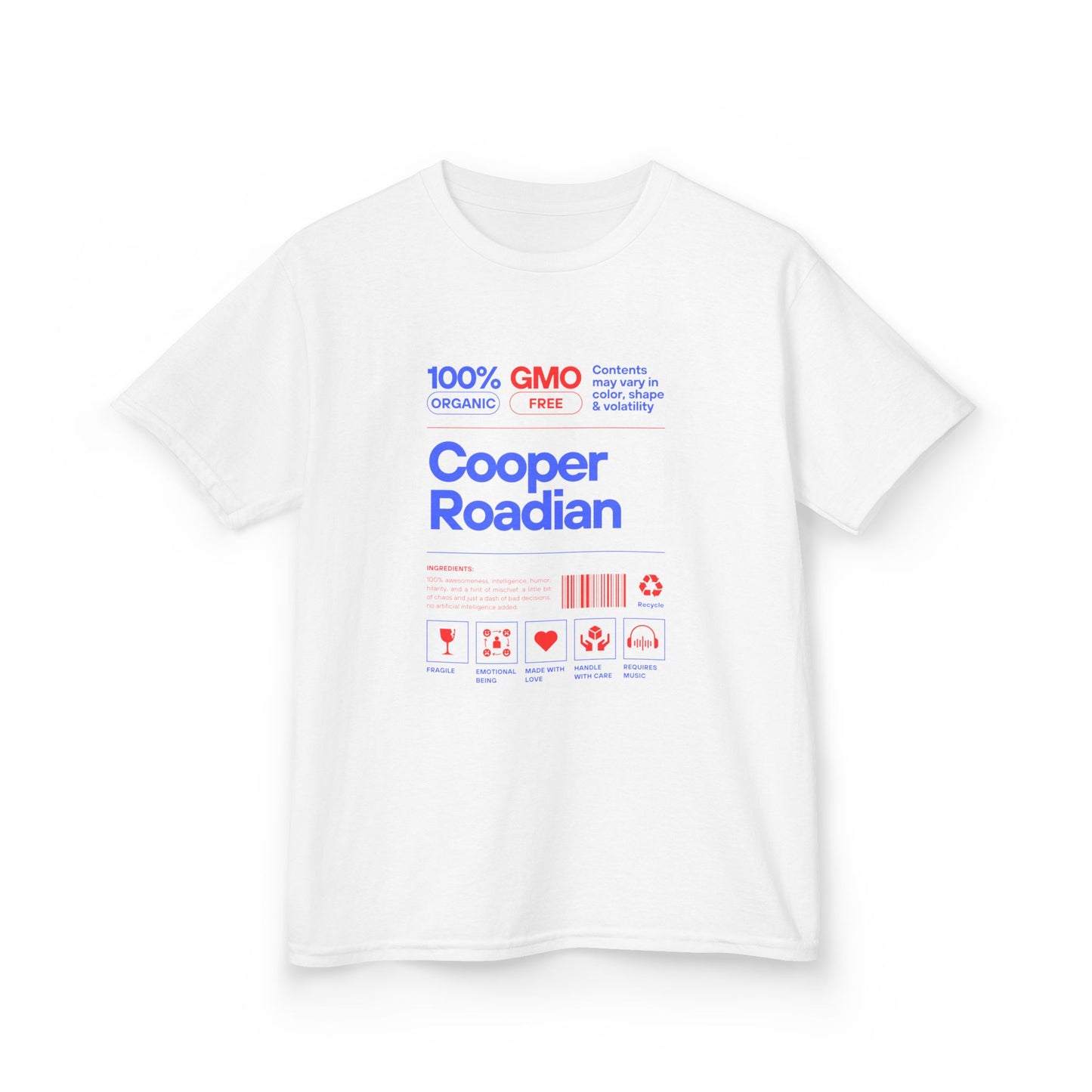 Cooper Roadian Independence Kids T-shirt