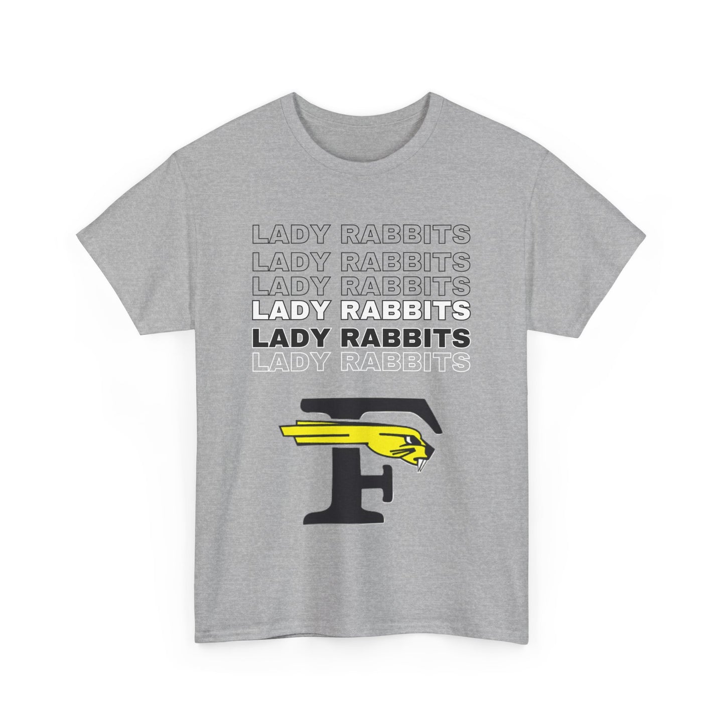 Lady Jackrabbits Heavy Cotton Tee