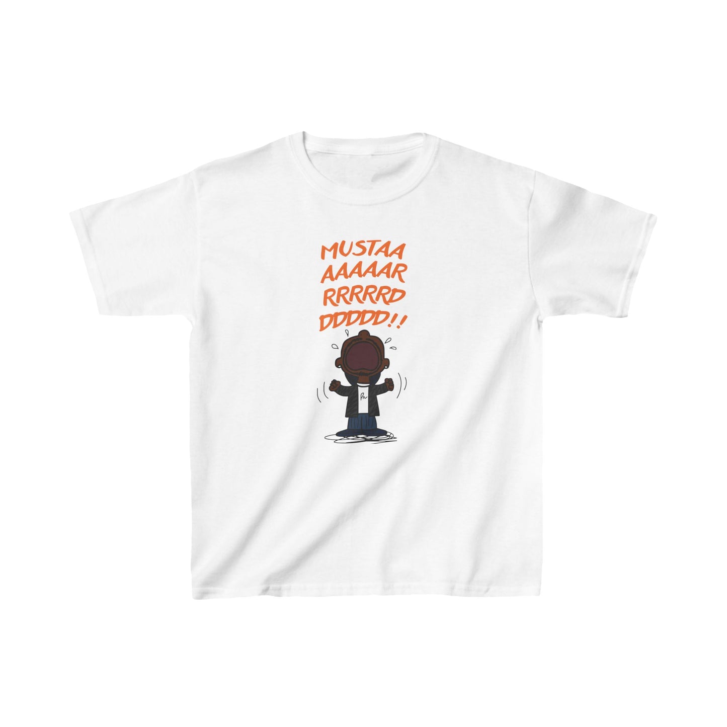 Kids dj Mustard Kendrick Lamar Charlie brown hip hop rap white shirt