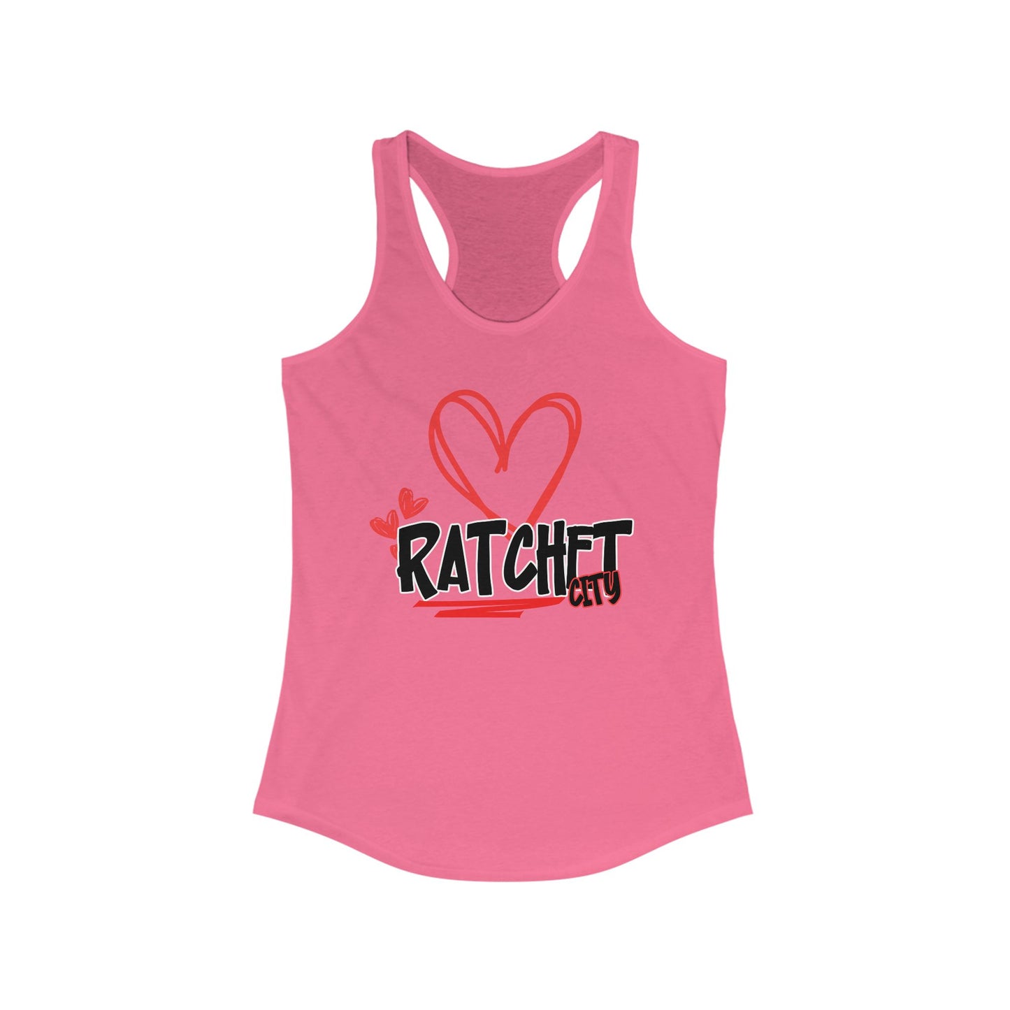 Love Ratchet City Women's Racerback Tank