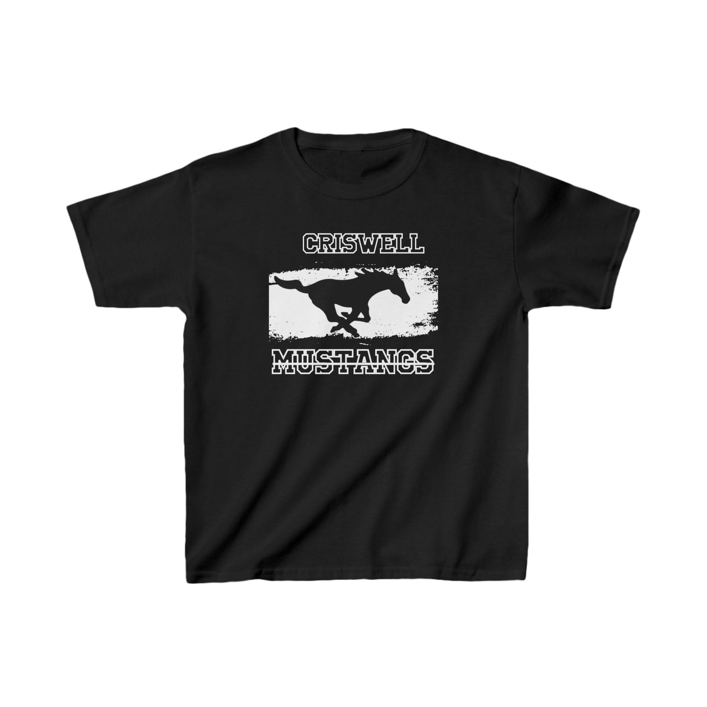 Kids T-Shirt - Criswell Mustangs by Dyllan