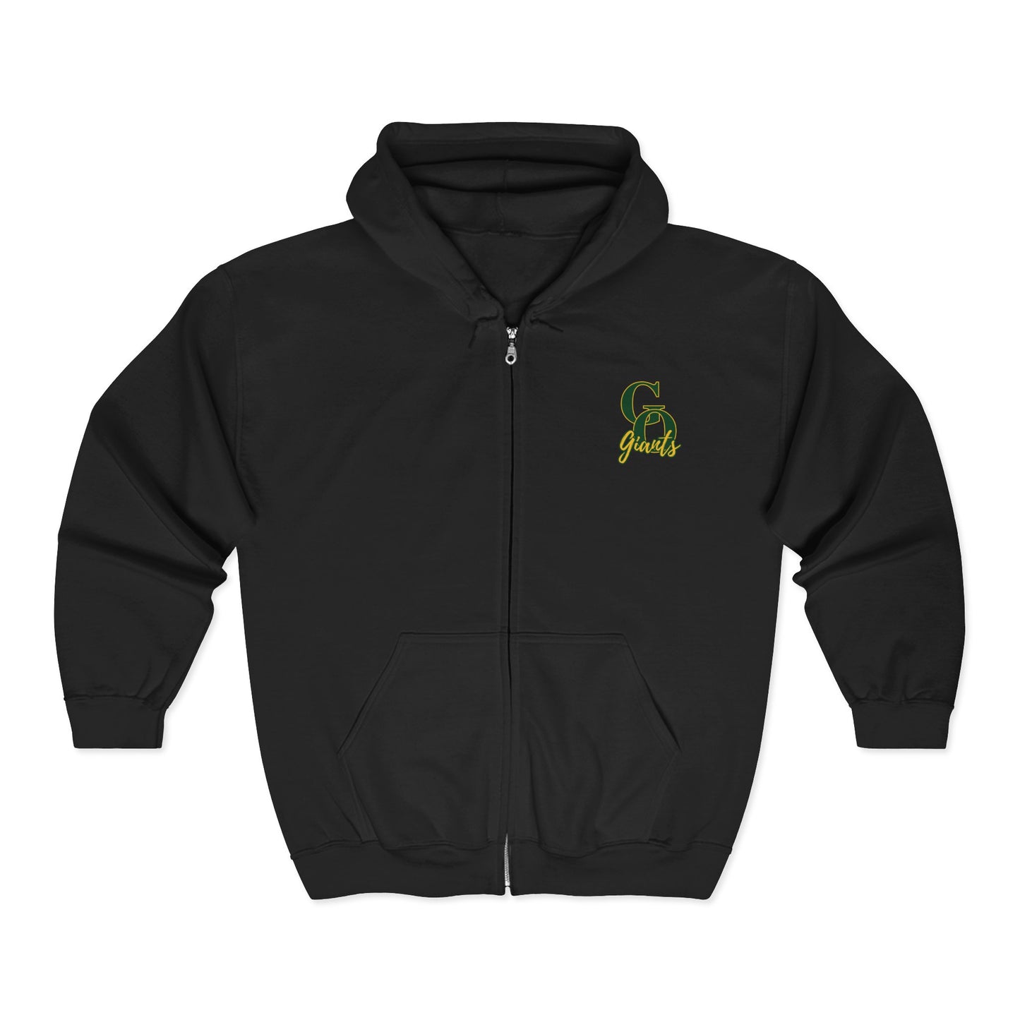 Green Oaks Giants Full Zip Hooded Sweatshirt