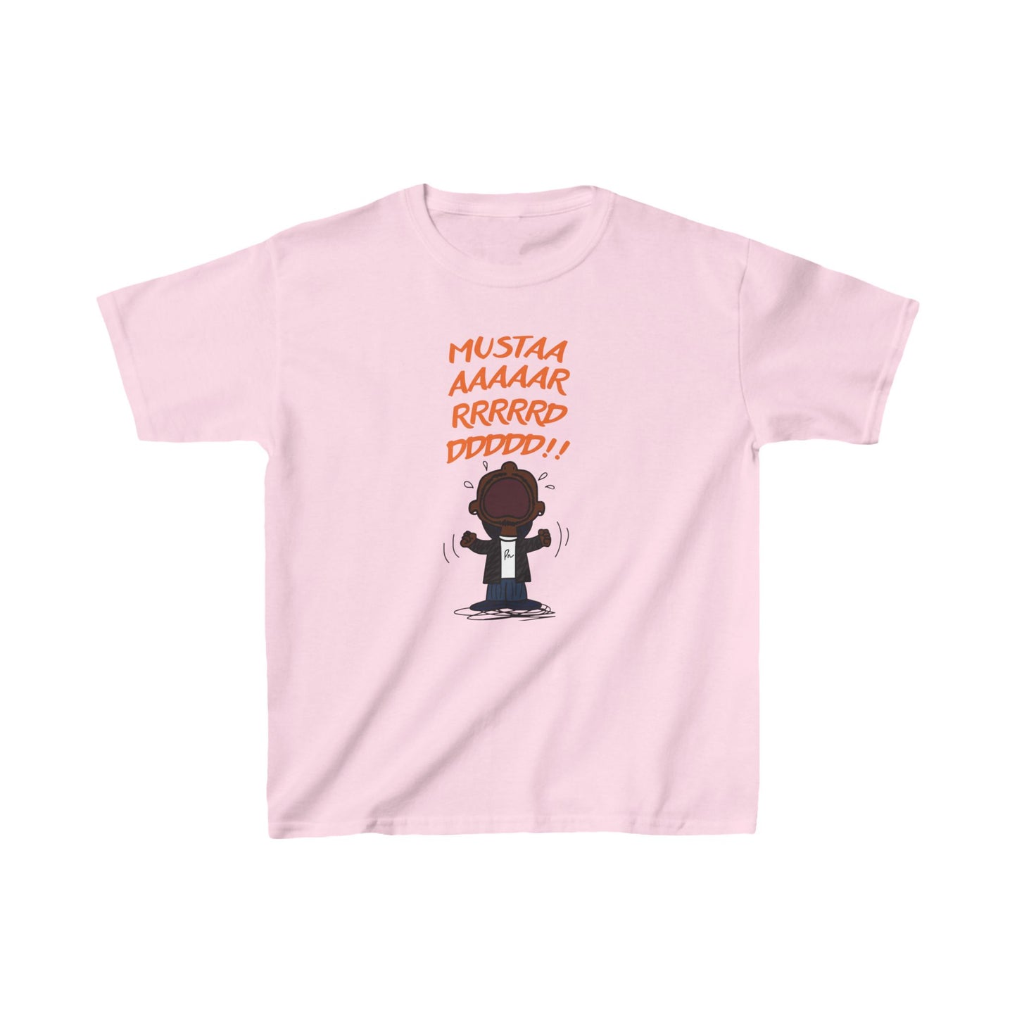 Pink Kids dj Mustard Kendrick Lamar Charlie brown hip hop rap white shirt