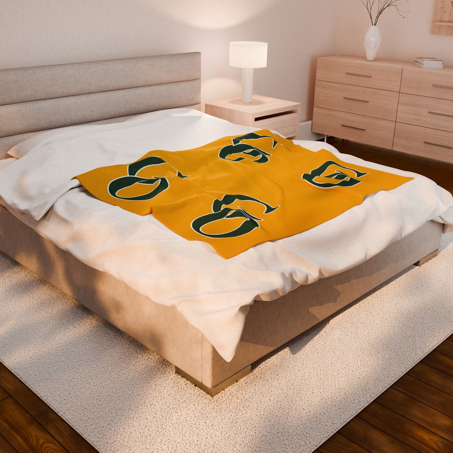 Green Oaks Plush Blanket
