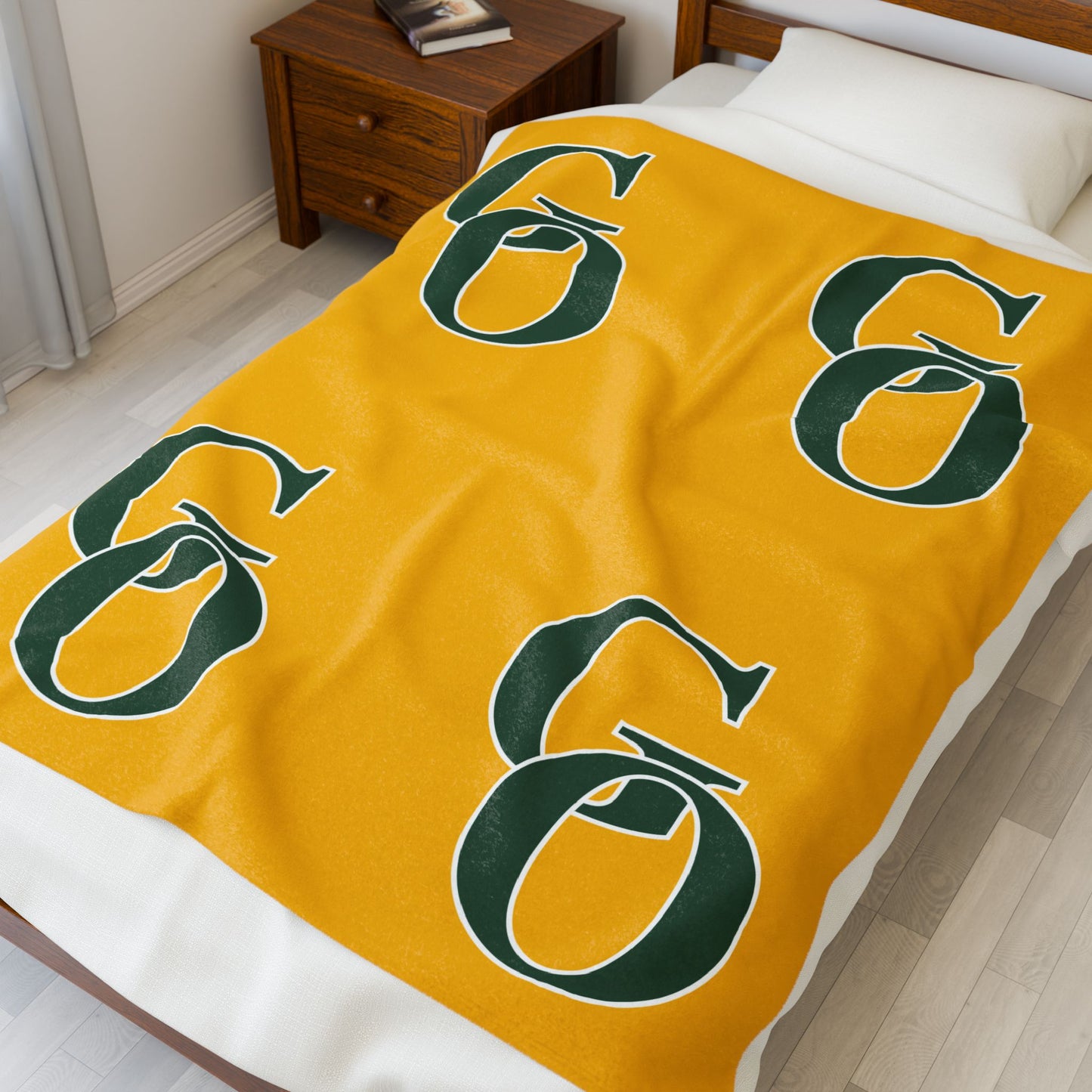 Green Oaks Plush Blanket