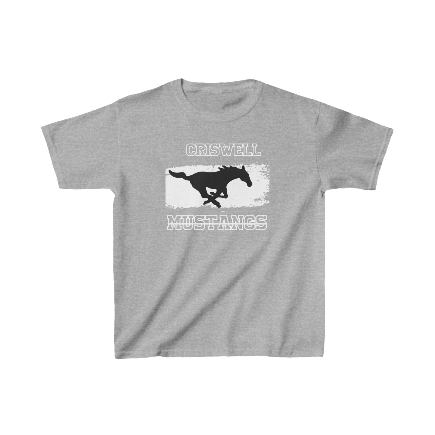 Kids T-Shirt - Criswell Mustangs by Dyllan