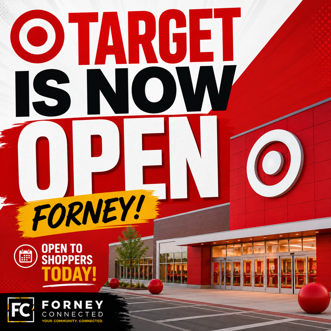 Forney Target Is Now Open: Hours, Address, Services & Grand Opening Details