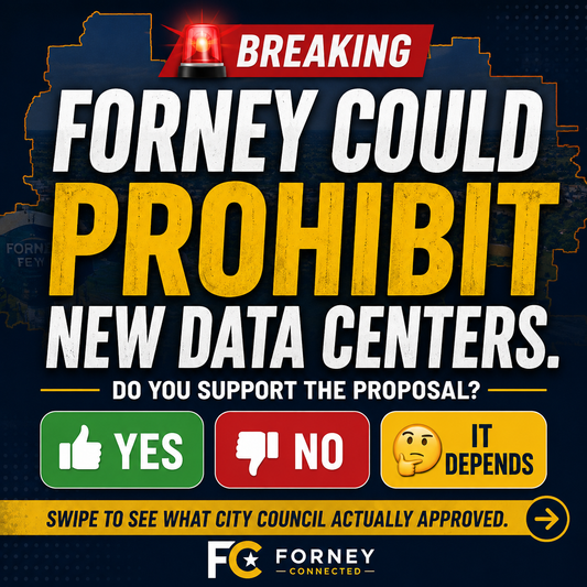 Forney City Council Recap: Data Centers, Ace Hardware, Arcade and Park Improvements