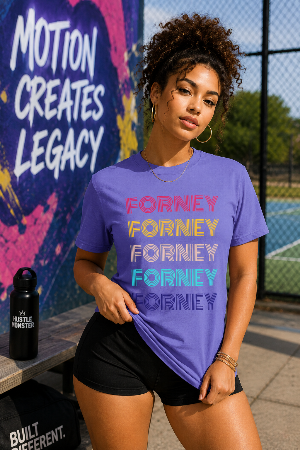 T-shirt from the Shreveport to Forney Collection by Forney Connected, celebrating the journey of community and connection.
