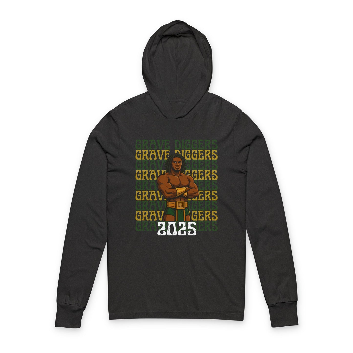 Green Oaks Grave Diggers Hooded Tee