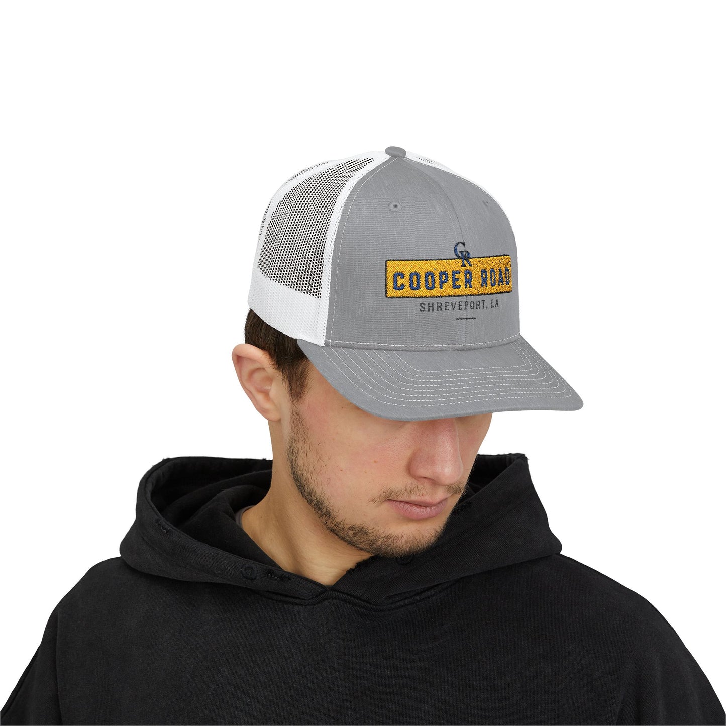 Snapback Cap Cooper Road Typography Design