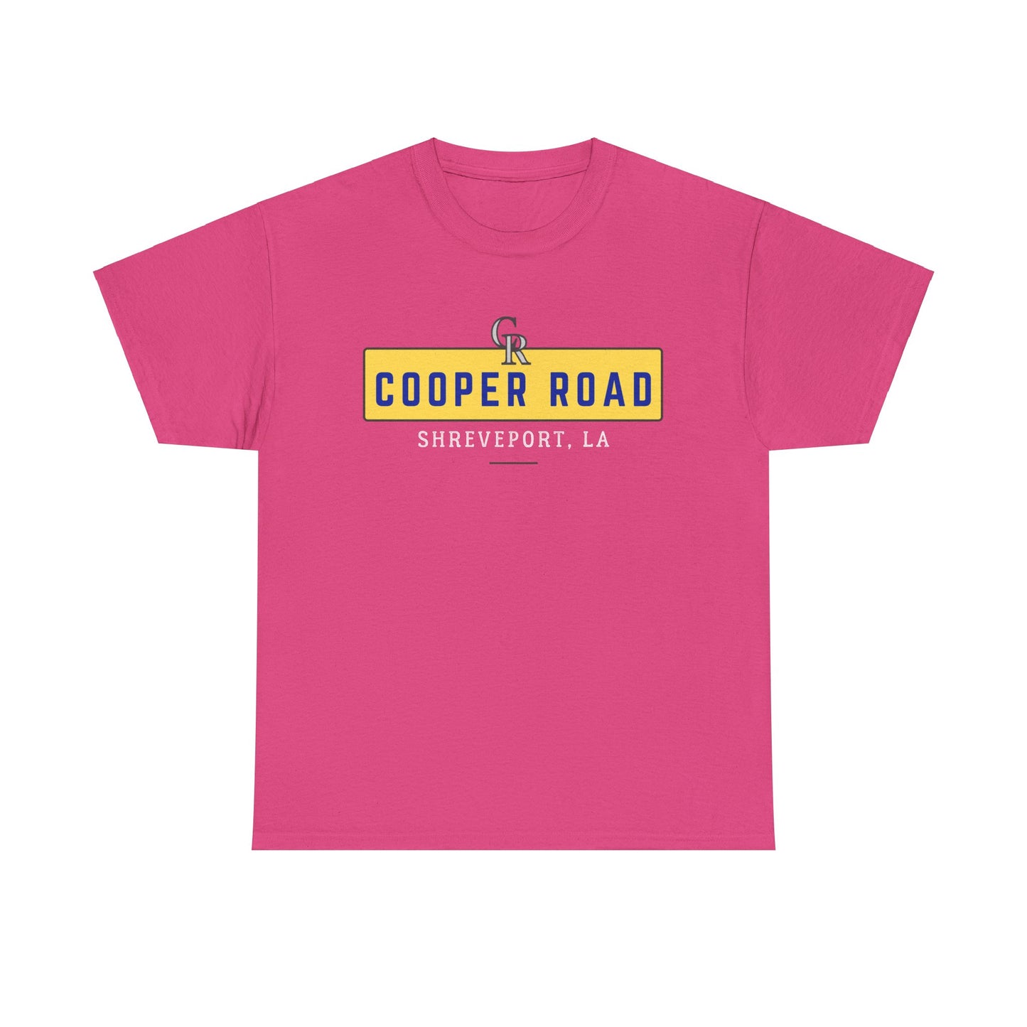 Pink women's Cooper Road shirt by Hustle Monster from Shreveport Louisiana 