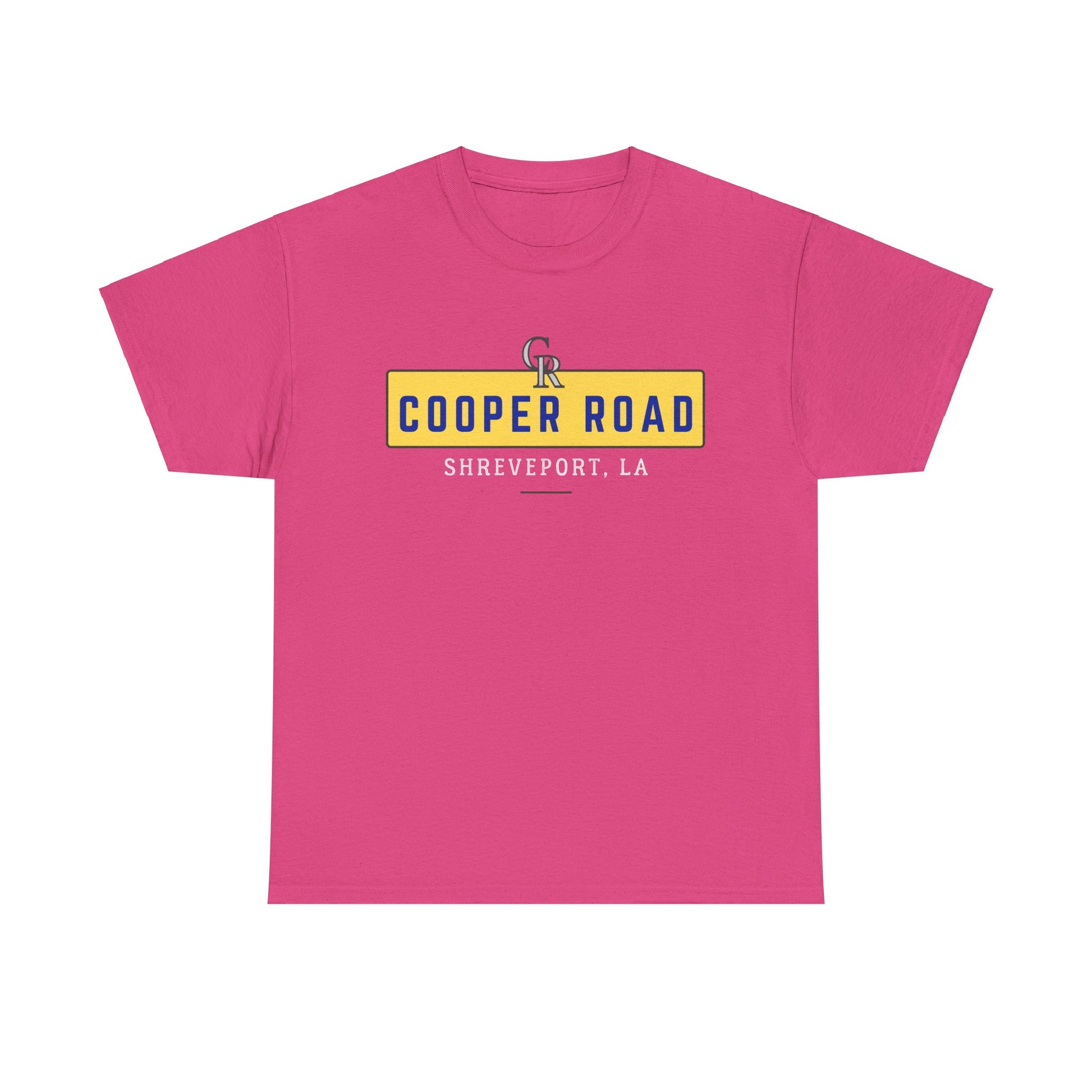 Pink women's Cooper Road shirt by Hustle Monster from Shreveport Louisiana 