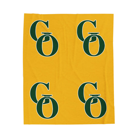 Green Oaks Plush Blanket