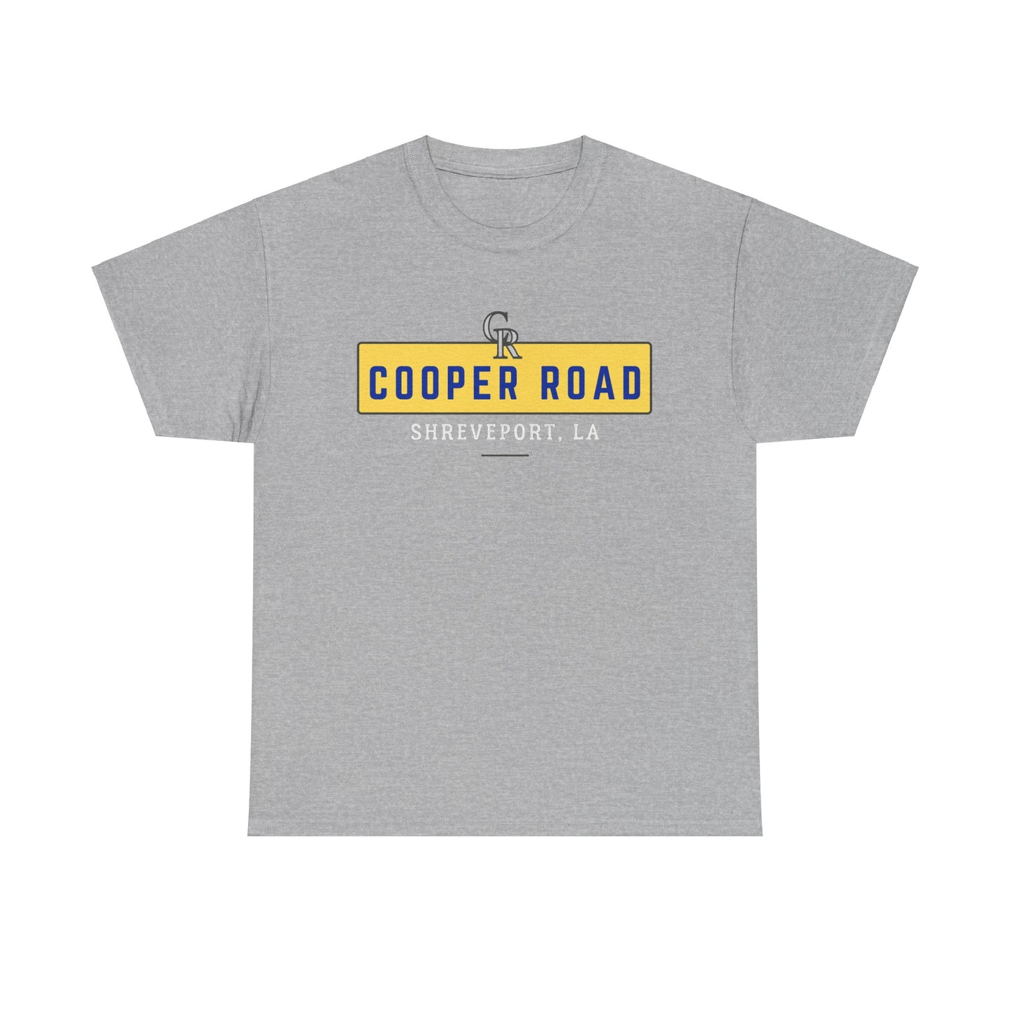 Grey Cooper Road shirt designed by Hustlemonster Shreveport Louisiana