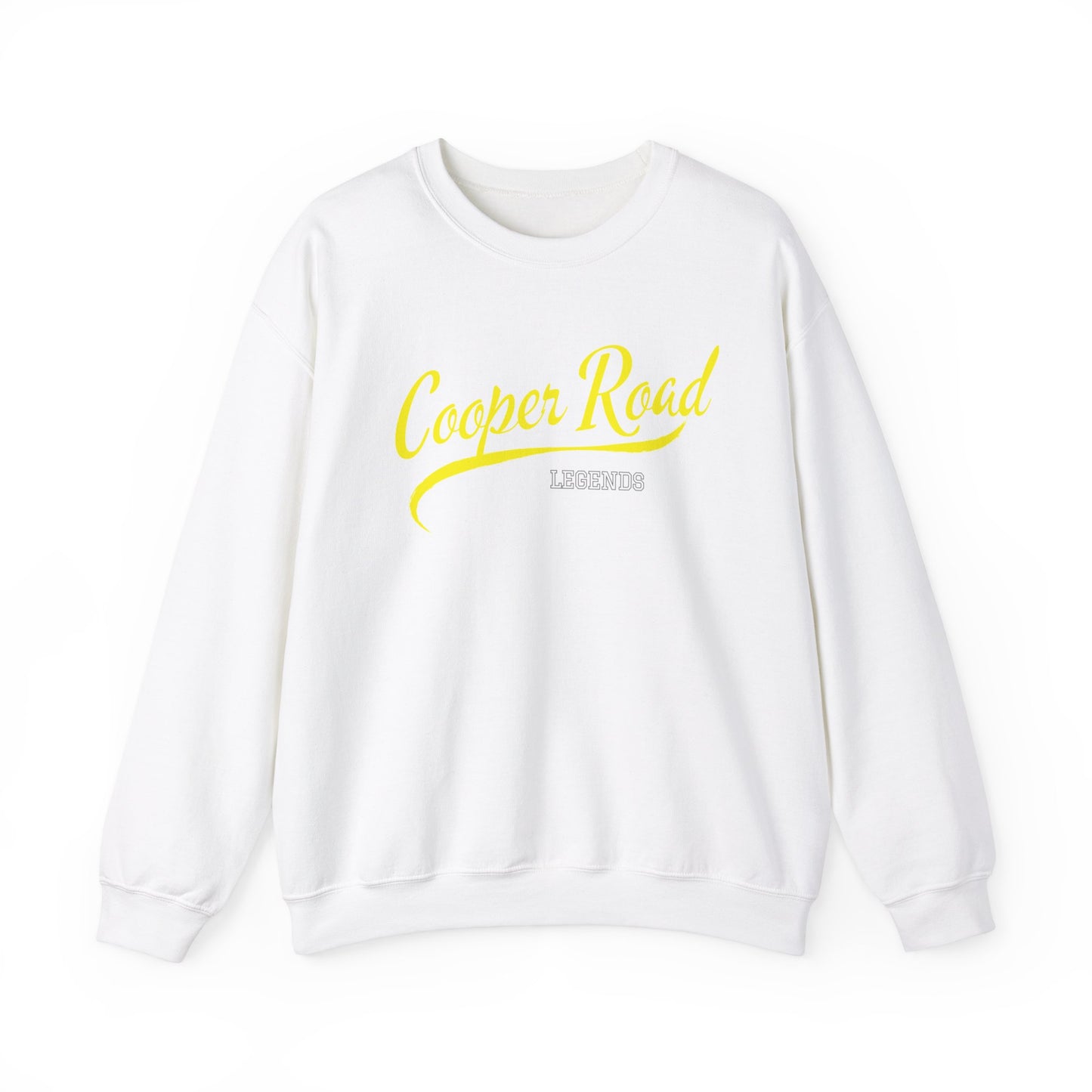 white and Gold Cooper Road Legends sweatshirt Shreveport Neighborhood We Bang Louisiana Crip unity history