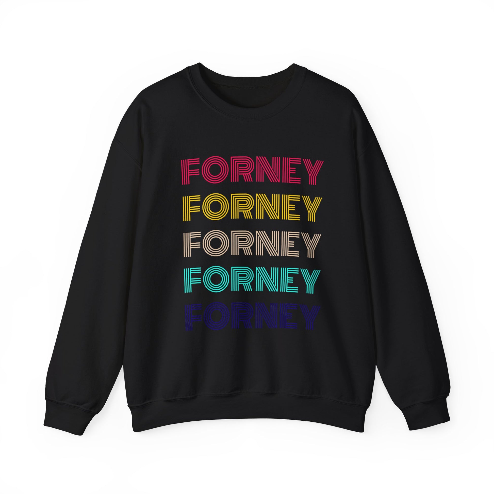 black forney sweatshirt retro vibes texas local pride unity connected love black owned merch