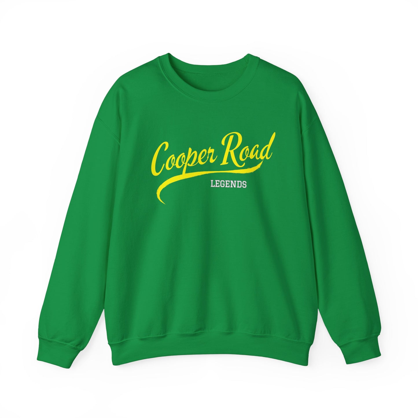 green and Gold Cooper Road Legends sweatshirt Shreveport Neighborhood We Bang Louisiana Crip unity history