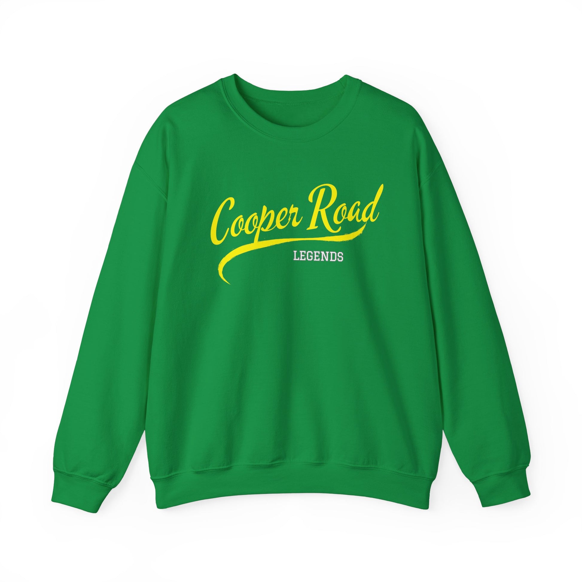 green and Gold Cooper Road Legends sweatshirt Shreveport Neighborhood We Bang Louisiana Crip unity history