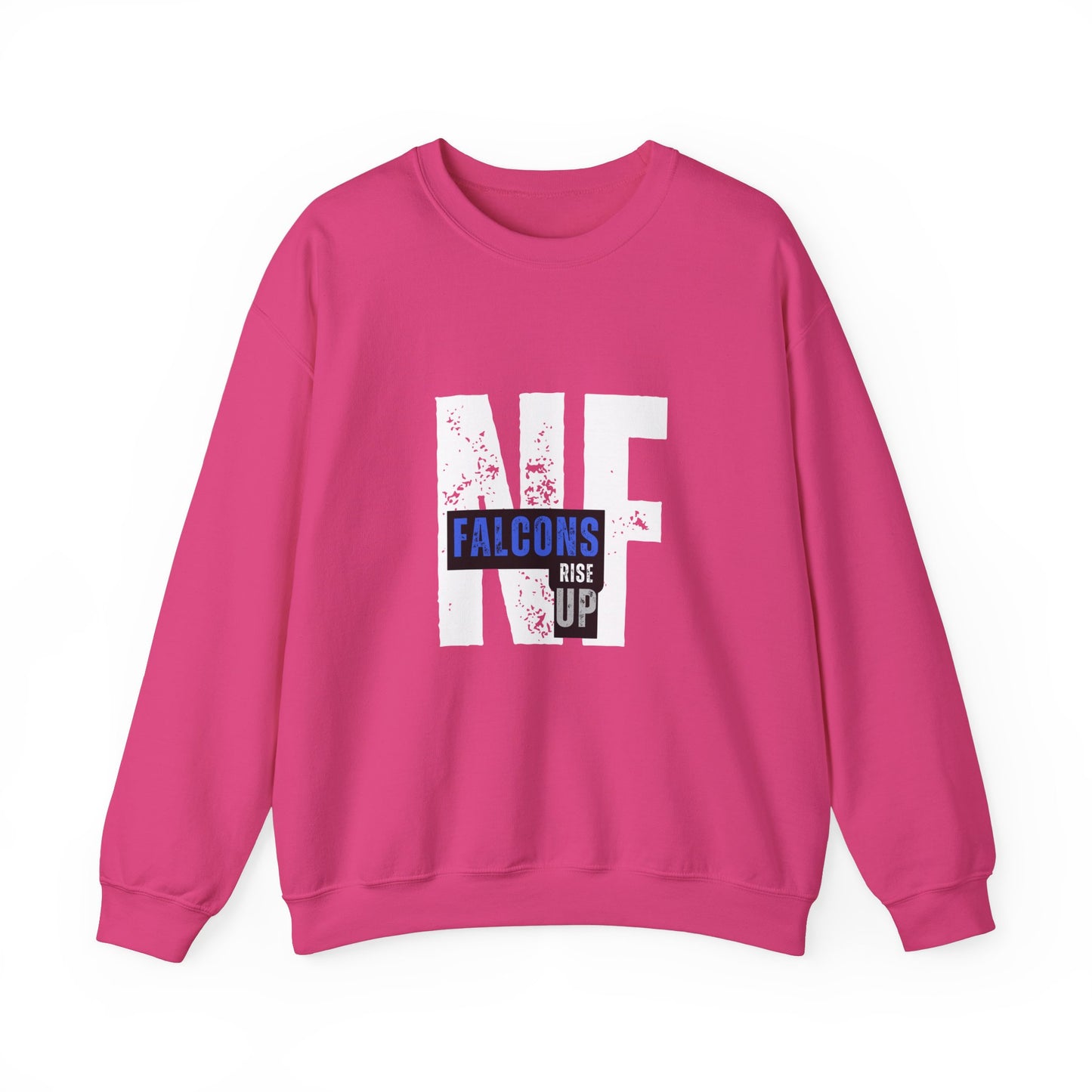 pink north forney falcons rise up northside apparel custom by hustle monster fan school dress code policy sweater 