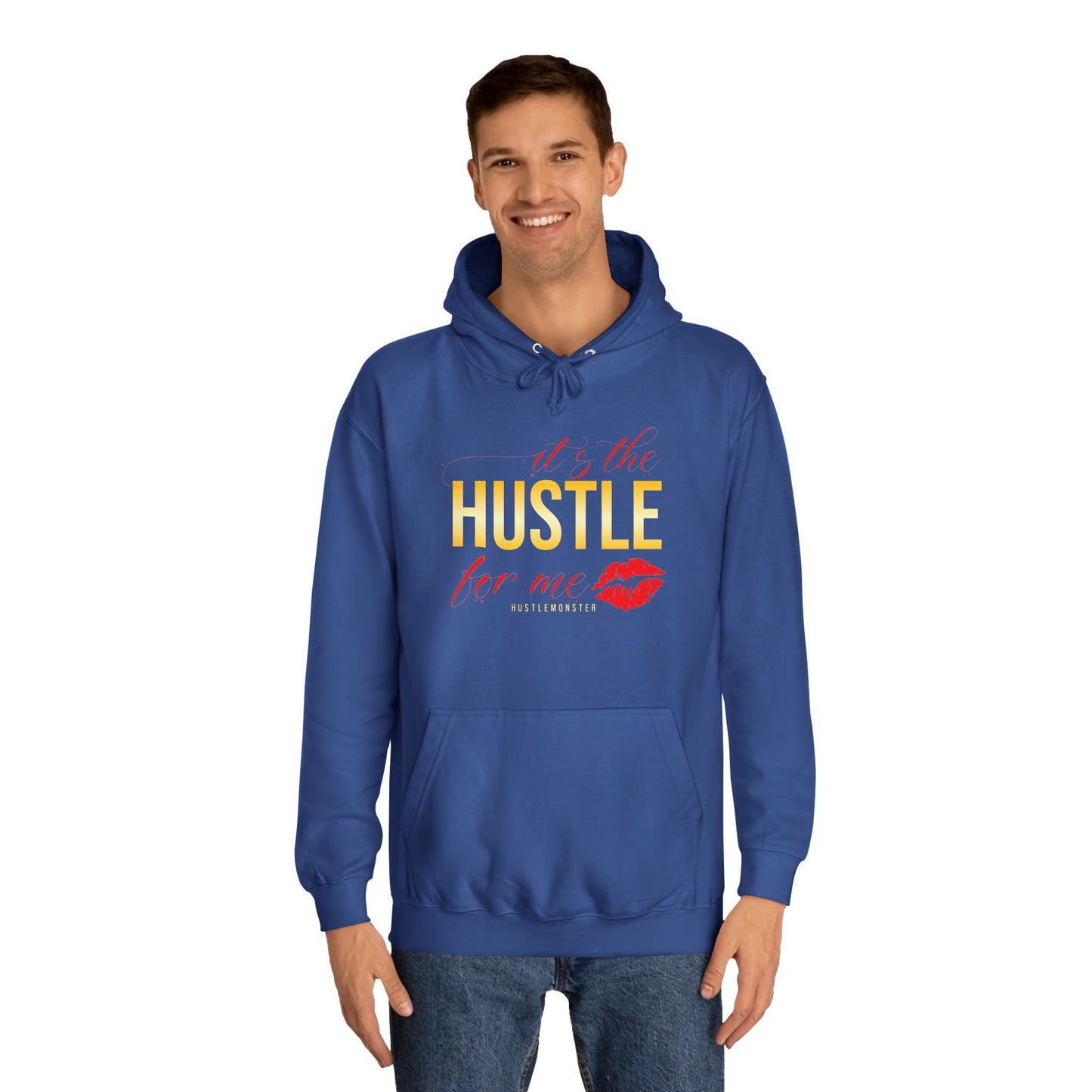 College Hoodie - The Hustle by Hustlemonster