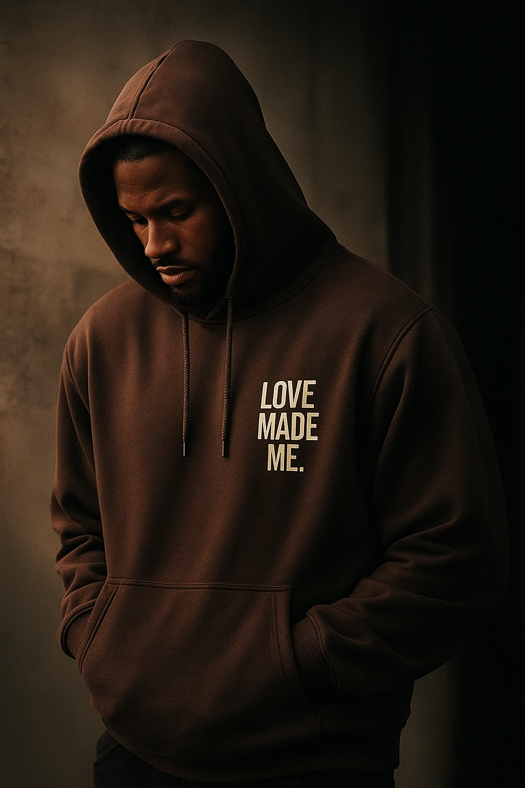 Love Made Me / Shreveport Raised Me — Espresso Hoodie (Ratchet City Edition)