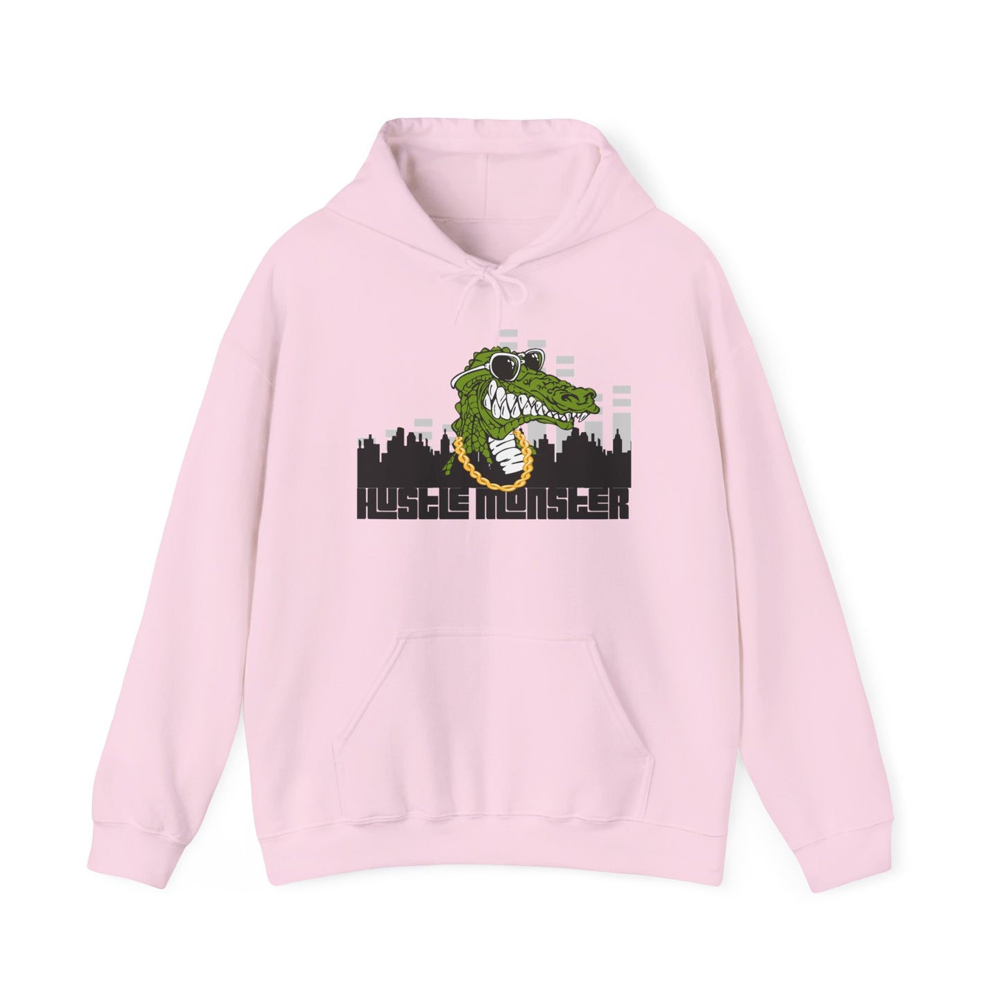 pink palm puff alligator Hustle Monster hoodie gold chain fear of god essentials camo Louisiana