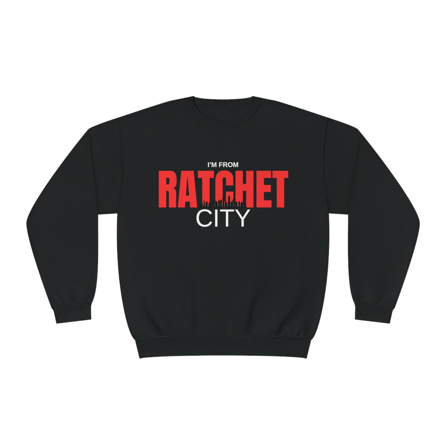 Ratchet City shirt Shreveport Louisiana sweatshirt hustle monster 318 black red