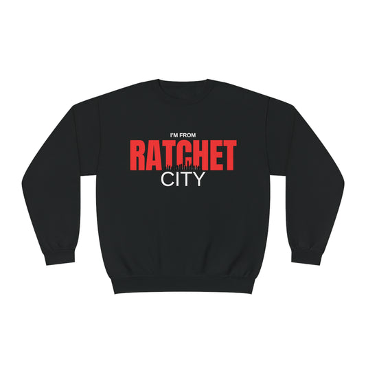 Ratchet City shirt Shreveport Louisiana sweatshirt hustle monster 318 black red