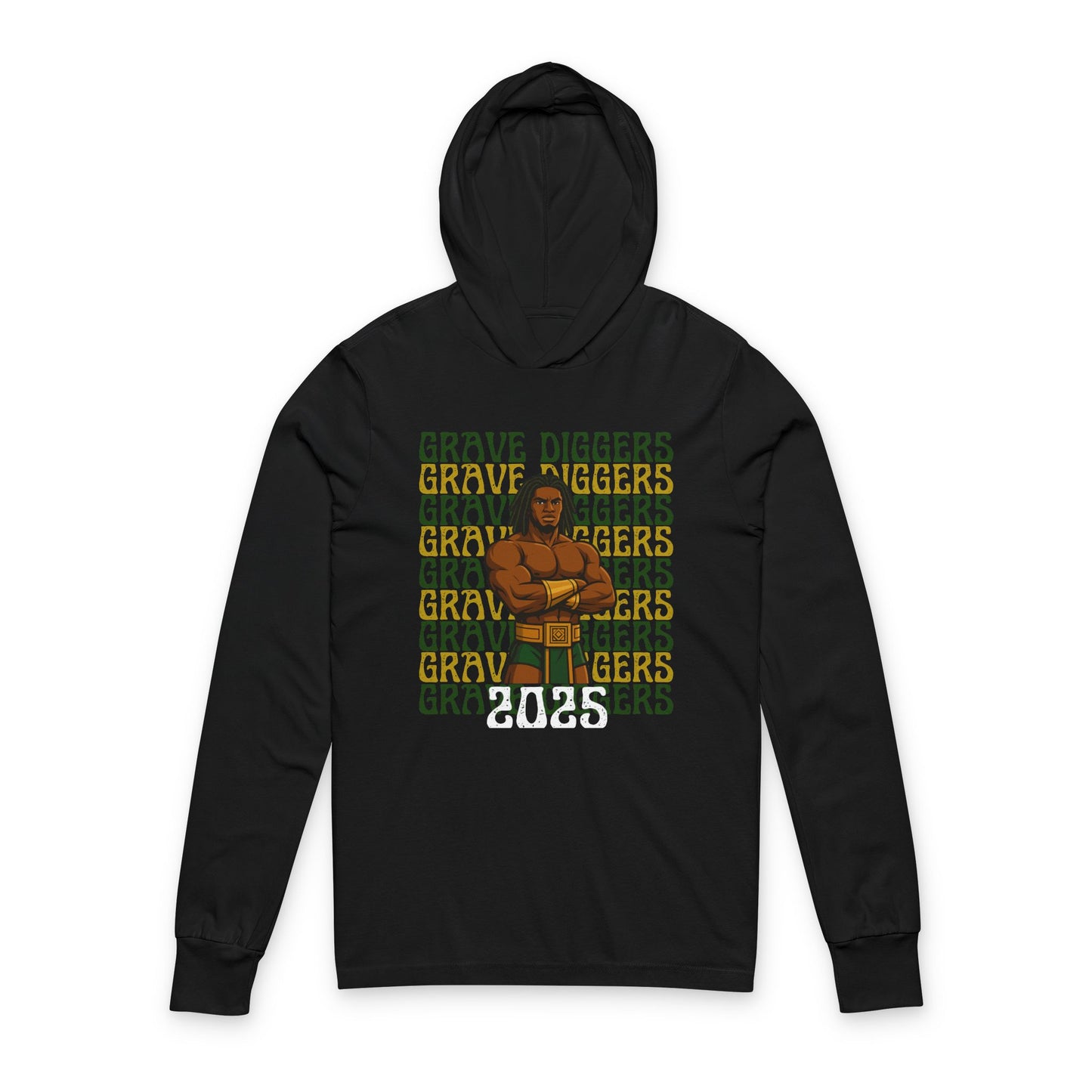 Green Oaks Grave Diggers Hooded Tee