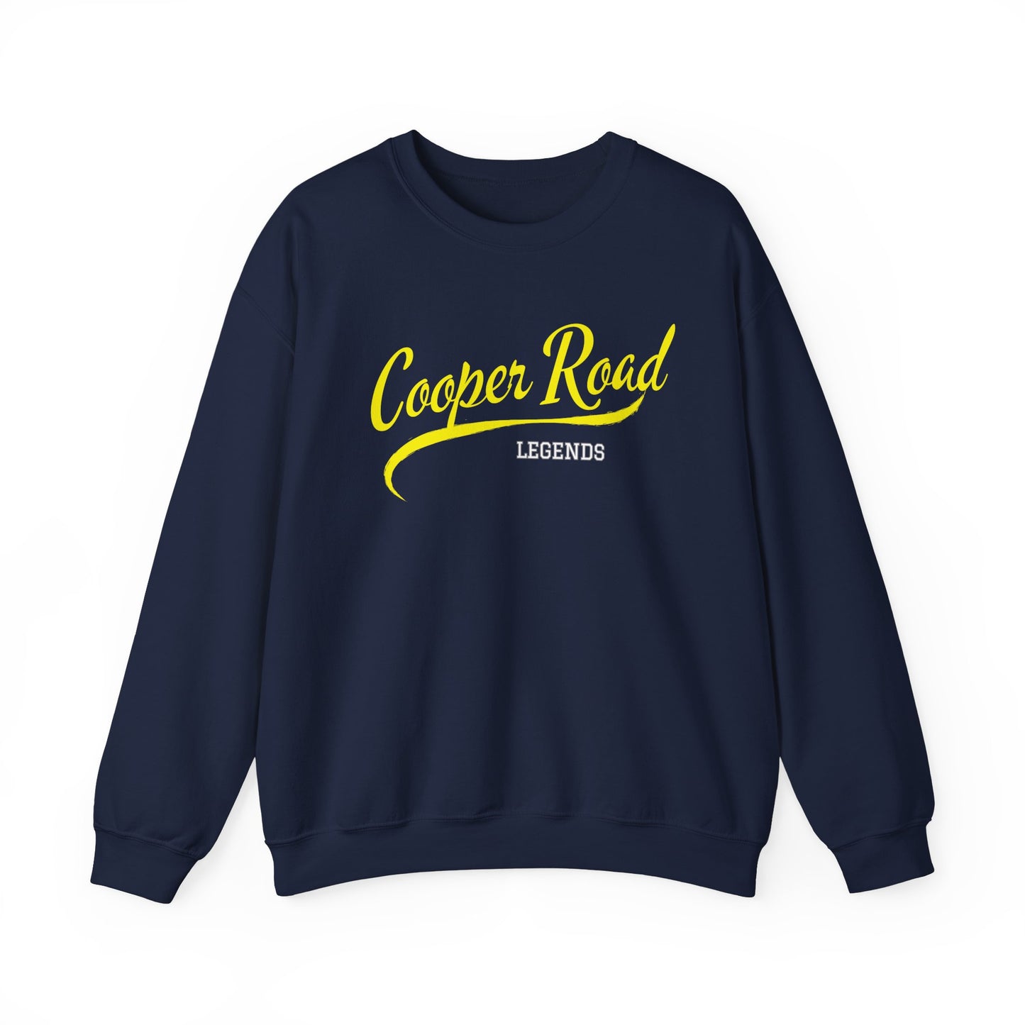 navy Blue and Gold Cooper Road Legends sweatshirt Shreveport Neighborhood We Bang Louisiana Crip unity history